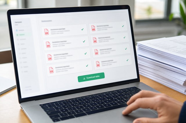 Conformiteitsdocumenten klaar om te delen